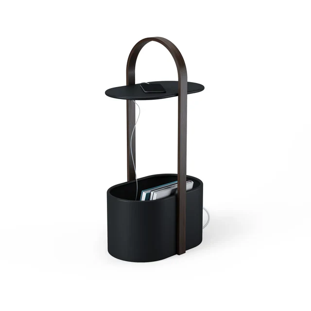 Umbra Bellwood Storage Side Table with Cable Organizer - Image 2
