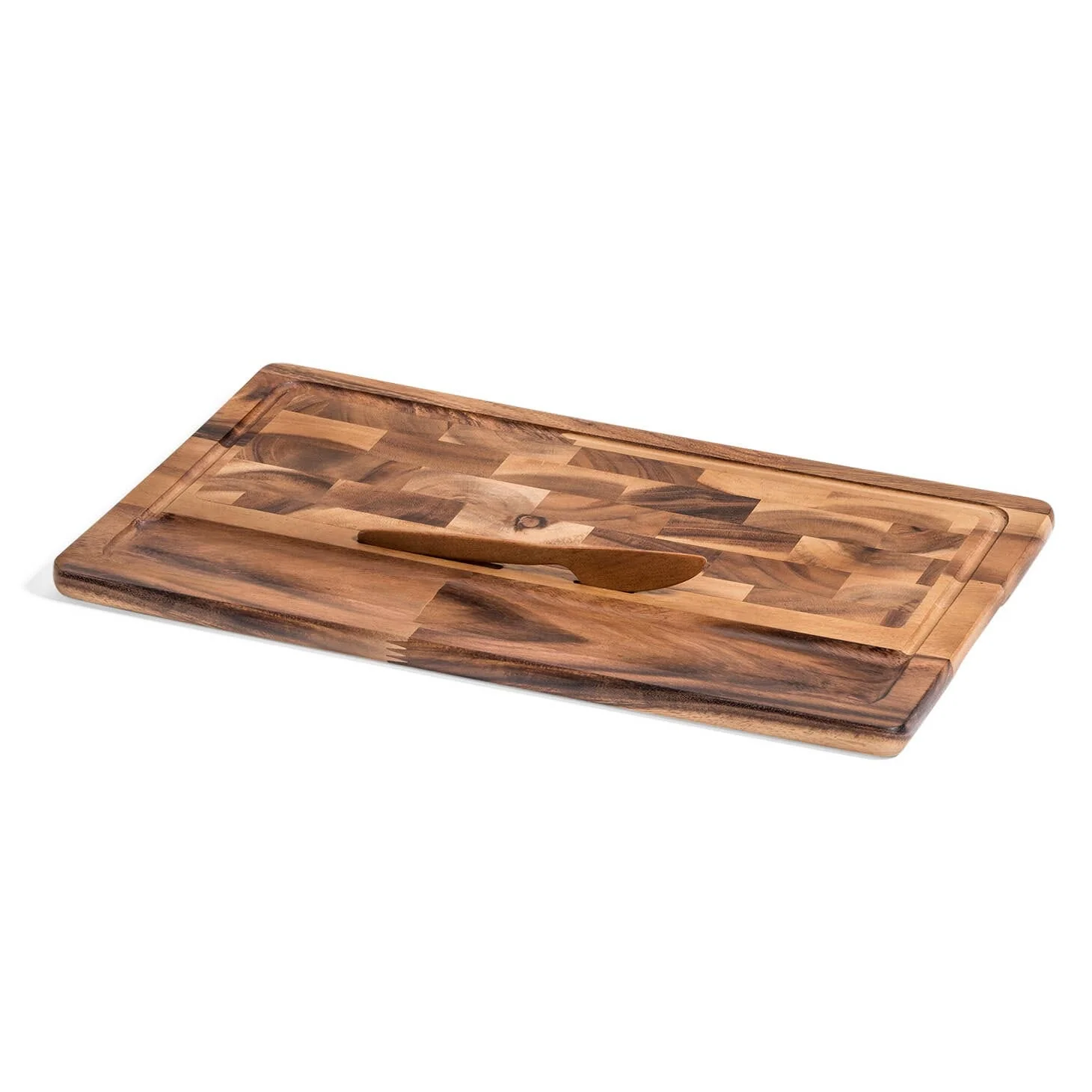 Acacia Charcuterie/Cheese Board with Knife - Image 4