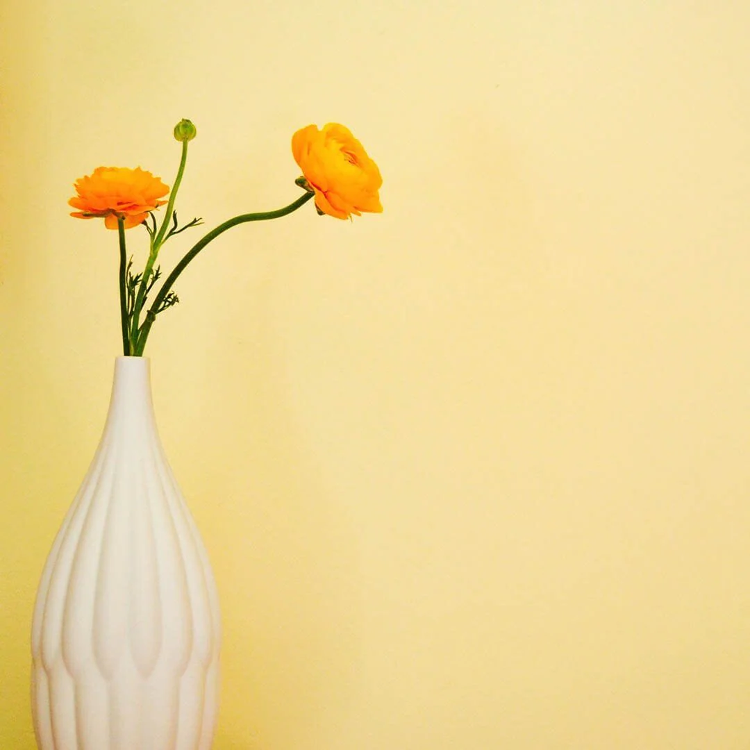 Maia Ming Set of 3 Textured Porcelain Vases - Image 4