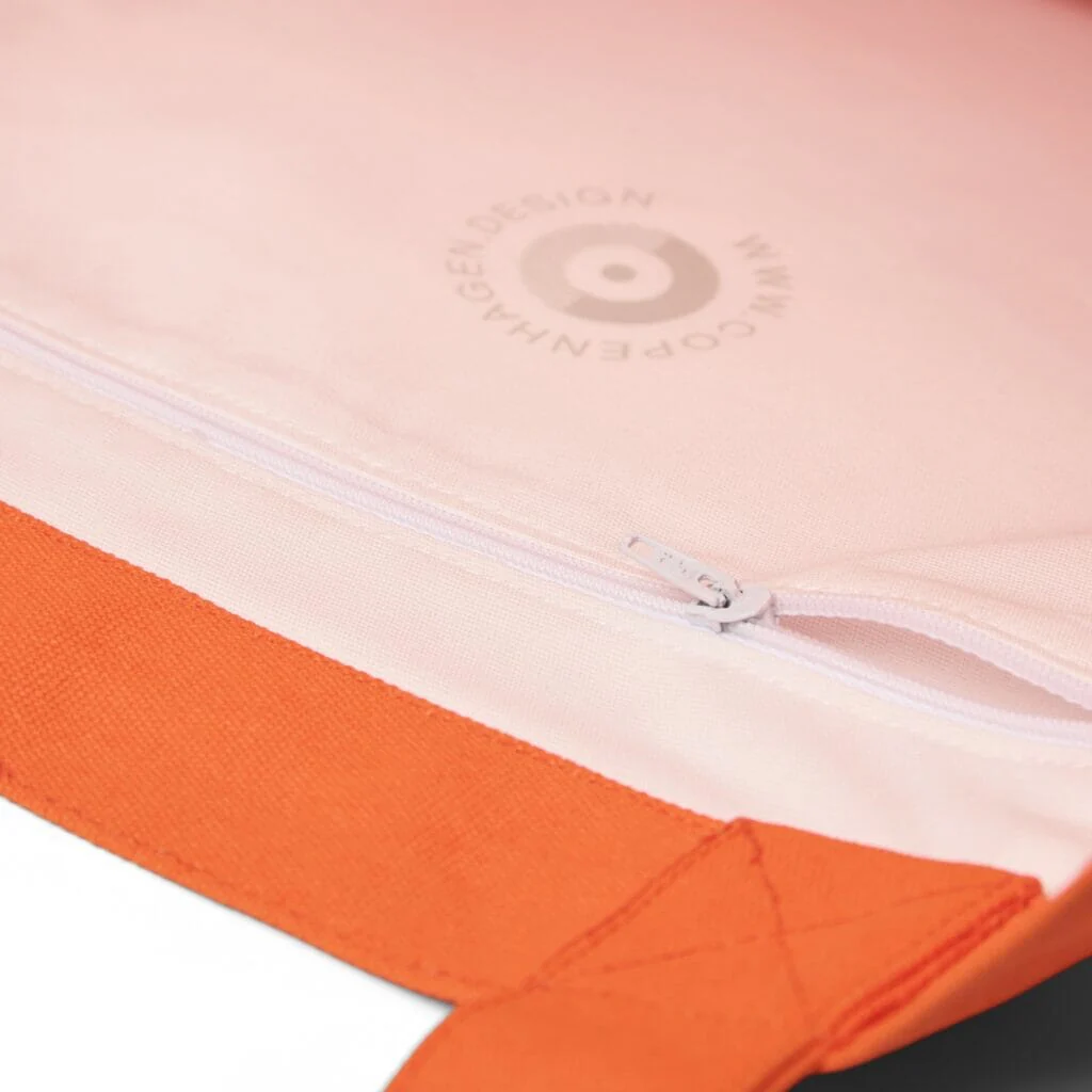 Pantone Beach Bag in Orange 021 - Image 4