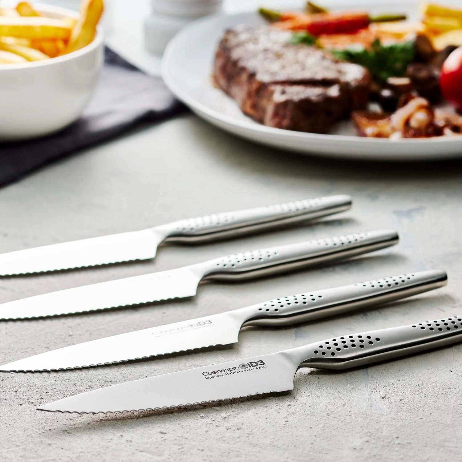 Cuisine::pro® ID3 Steak Knives Set of 4 - Image 5