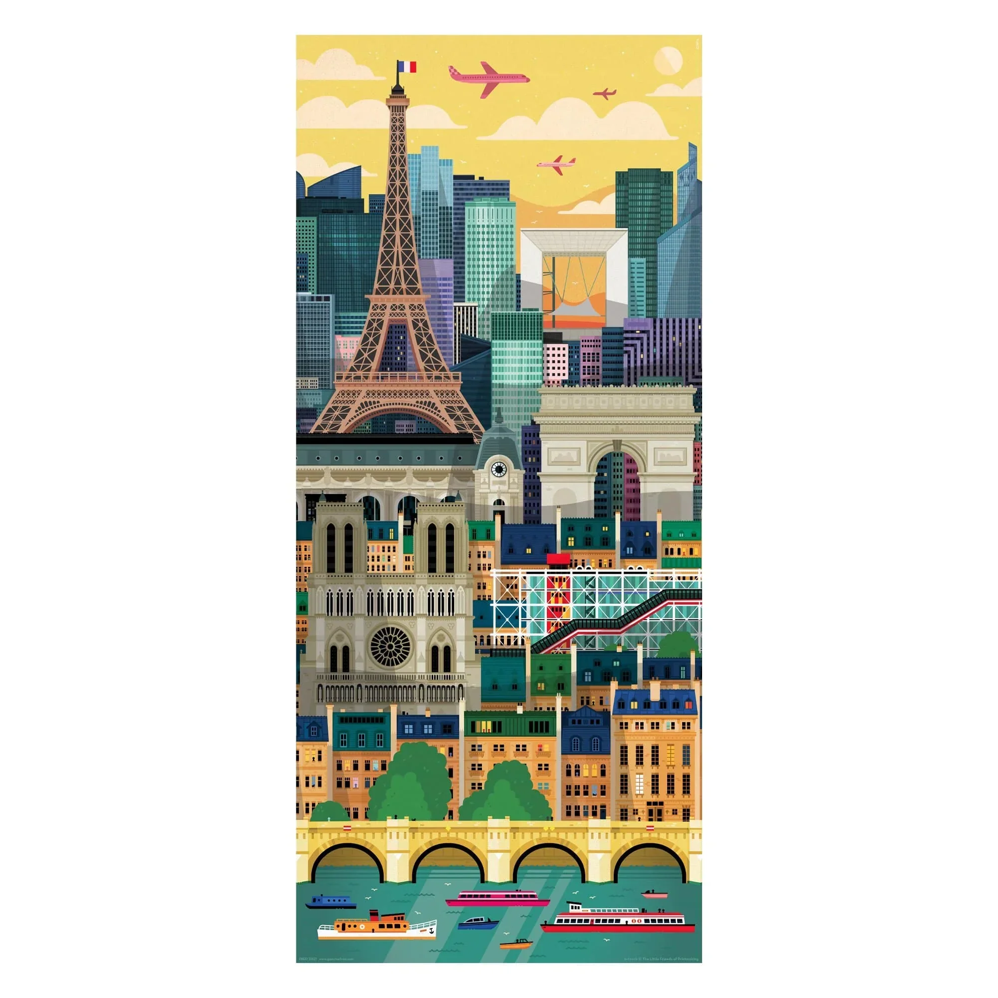 Fred Paris Puzzle 1000 Pieces - Image 3