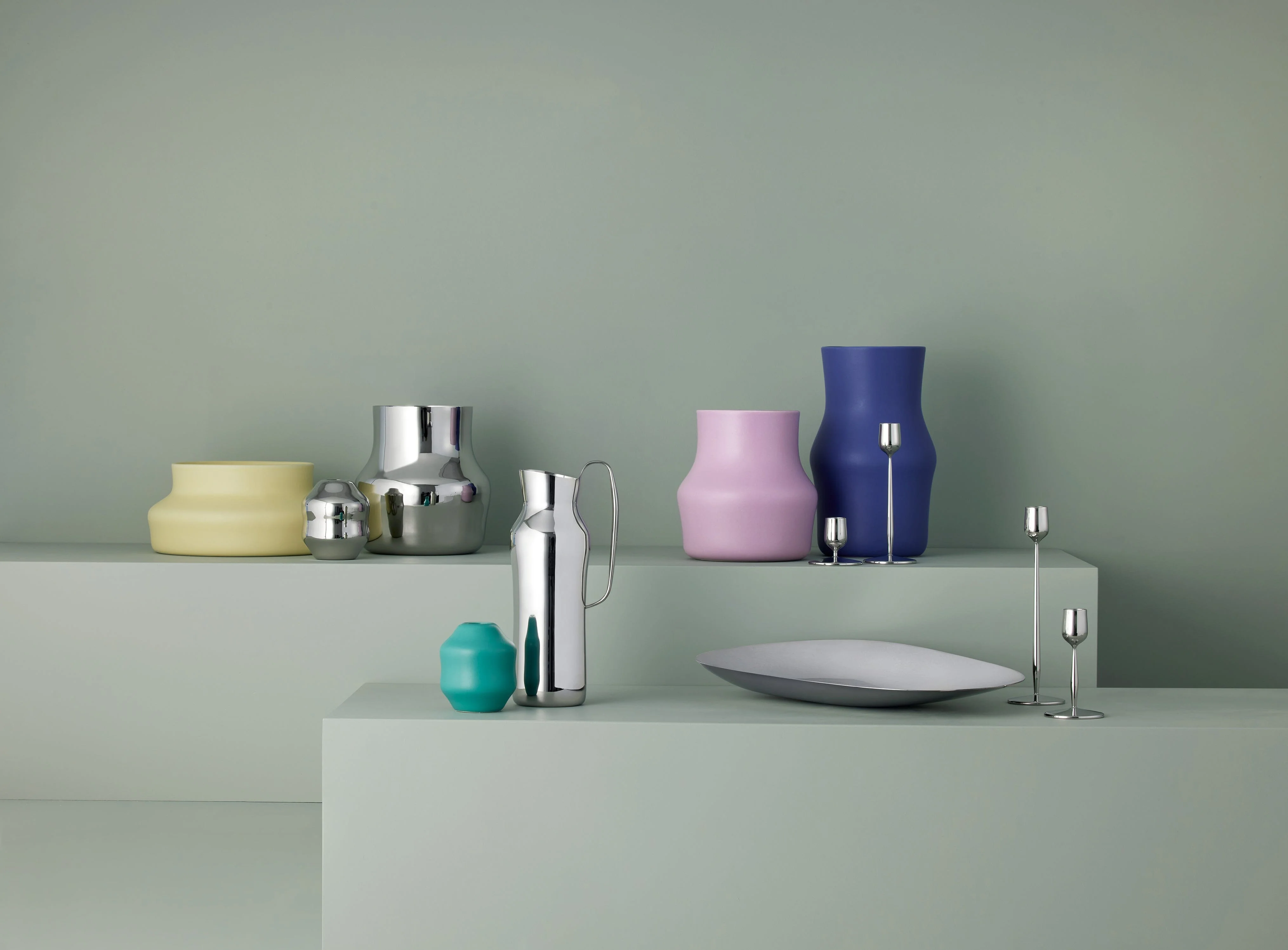 Gense Dorotea Polished Steel Carafe - Image 6