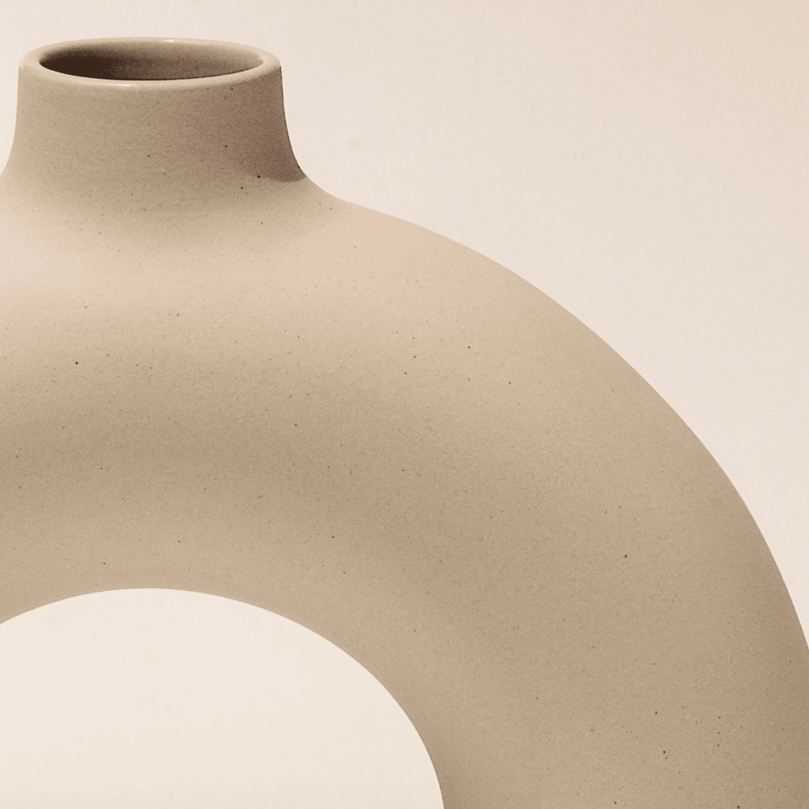 Osmos Studio Half Polo Decorative Vase - Image 4