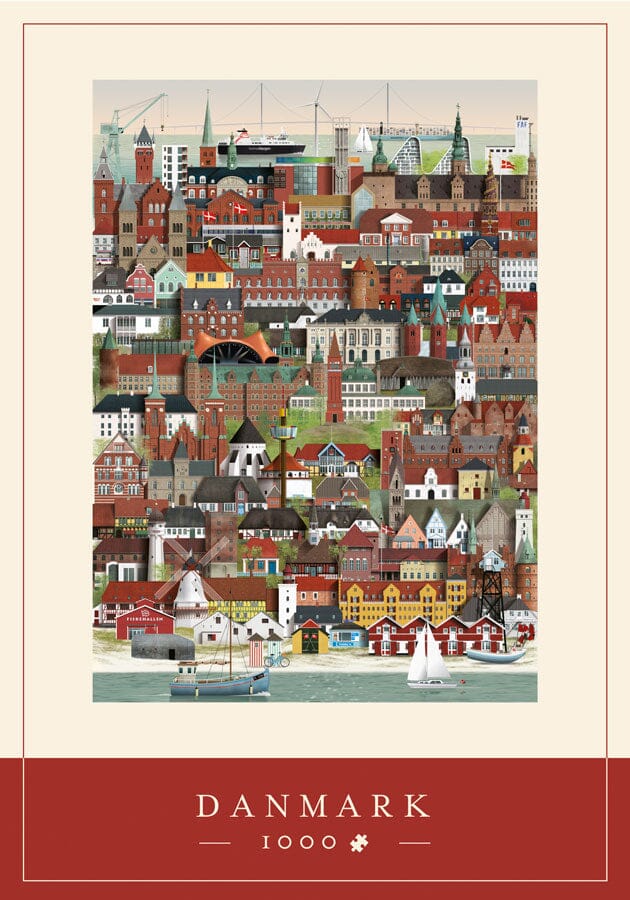 Martin Schwartz Denmark Jigsaw 1000 Pieces - Image 2