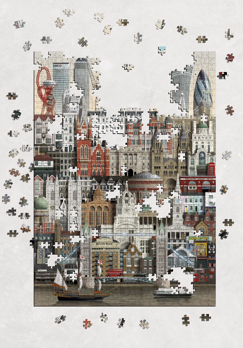 Martin Schwartz London Jigsaw 1000 Pieces - Image 3