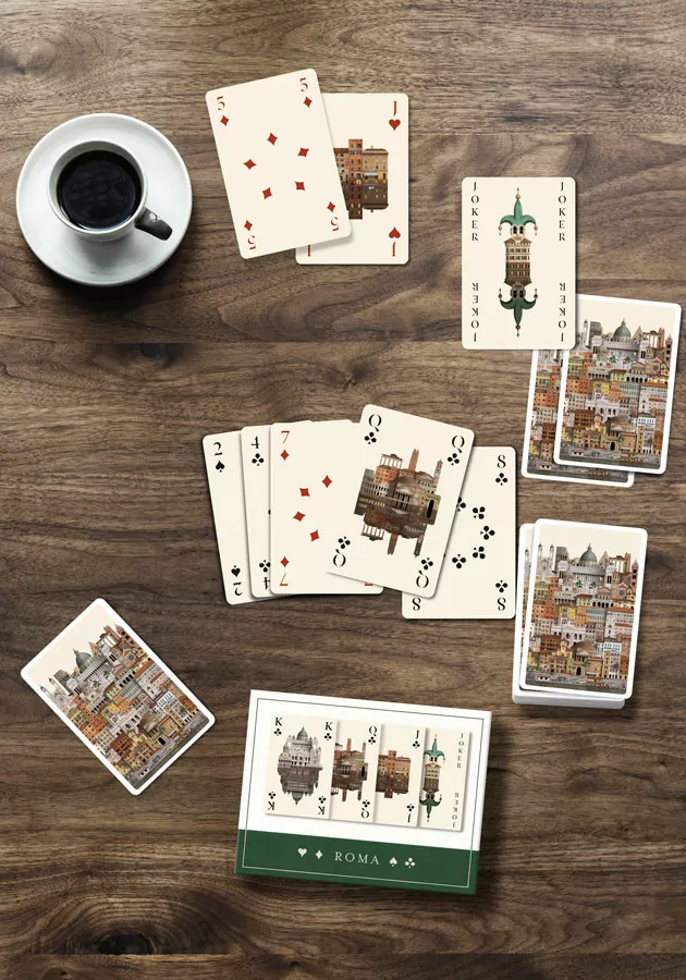 Martin Schwartz Roma Double Pack Playing Cards - Image 3