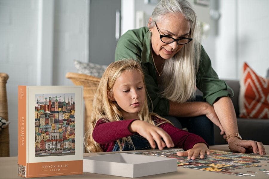 Martin Schwartz Stockholm Jigsaw 1000 Pieces - Image 3