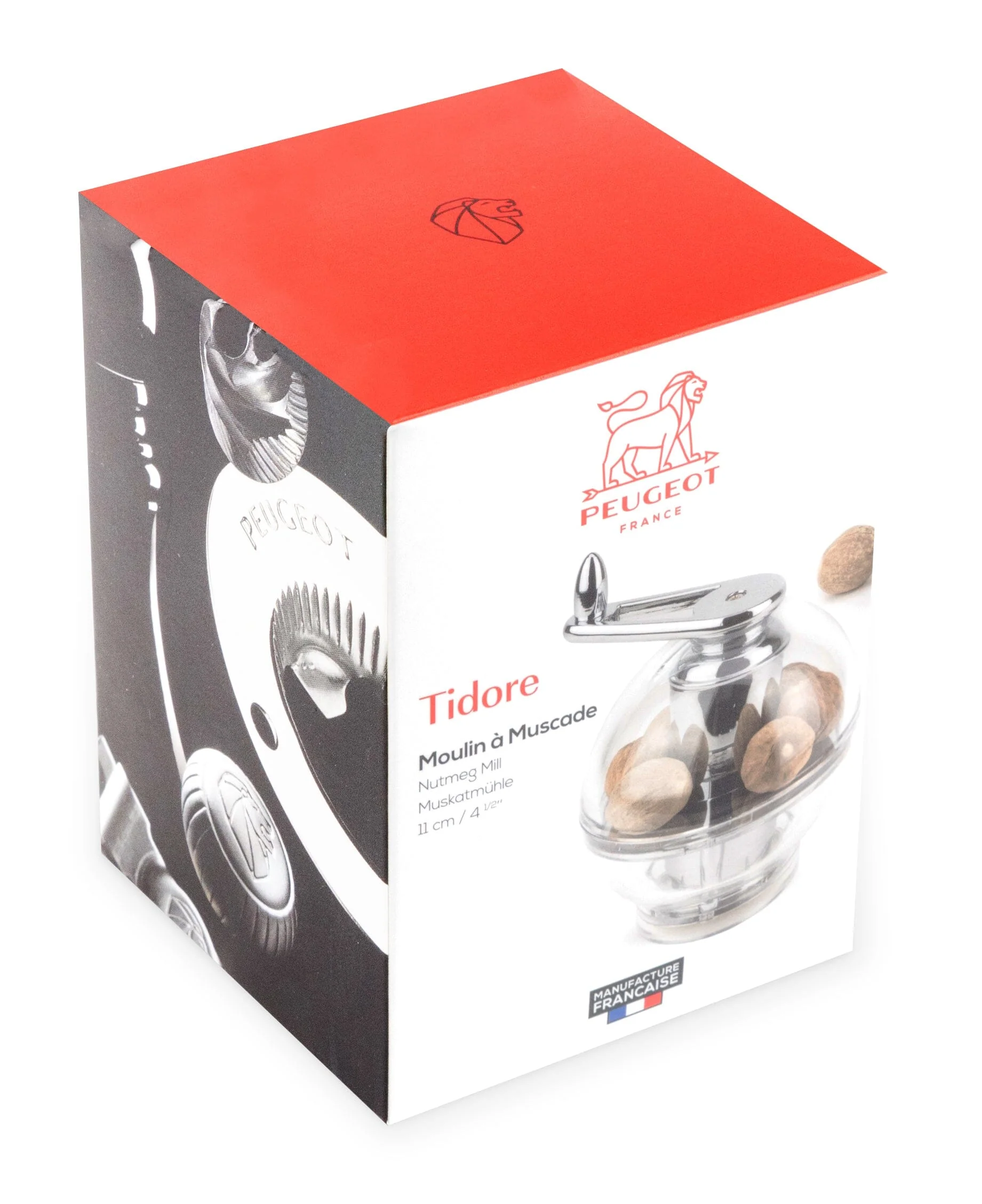 Peugeot Saveurs Tidore Acrylic Nutmeg Mill - Image 4