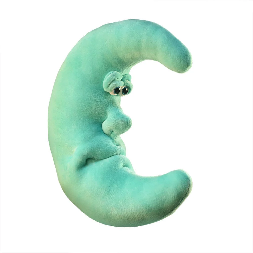 Plush Moon Soft Sculpture For Mobiles & Decoration - Image 4