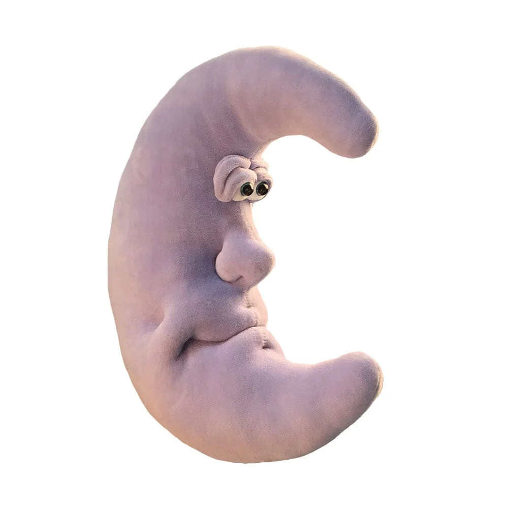 Plush Moon Soft Sculpture For Mobiles & Decoration - Image 6