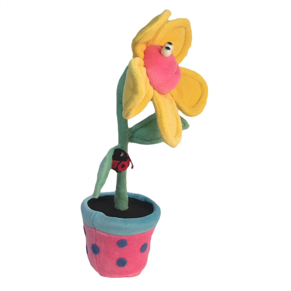 Plush Potted Plant Soft Sculpture - Image 4
