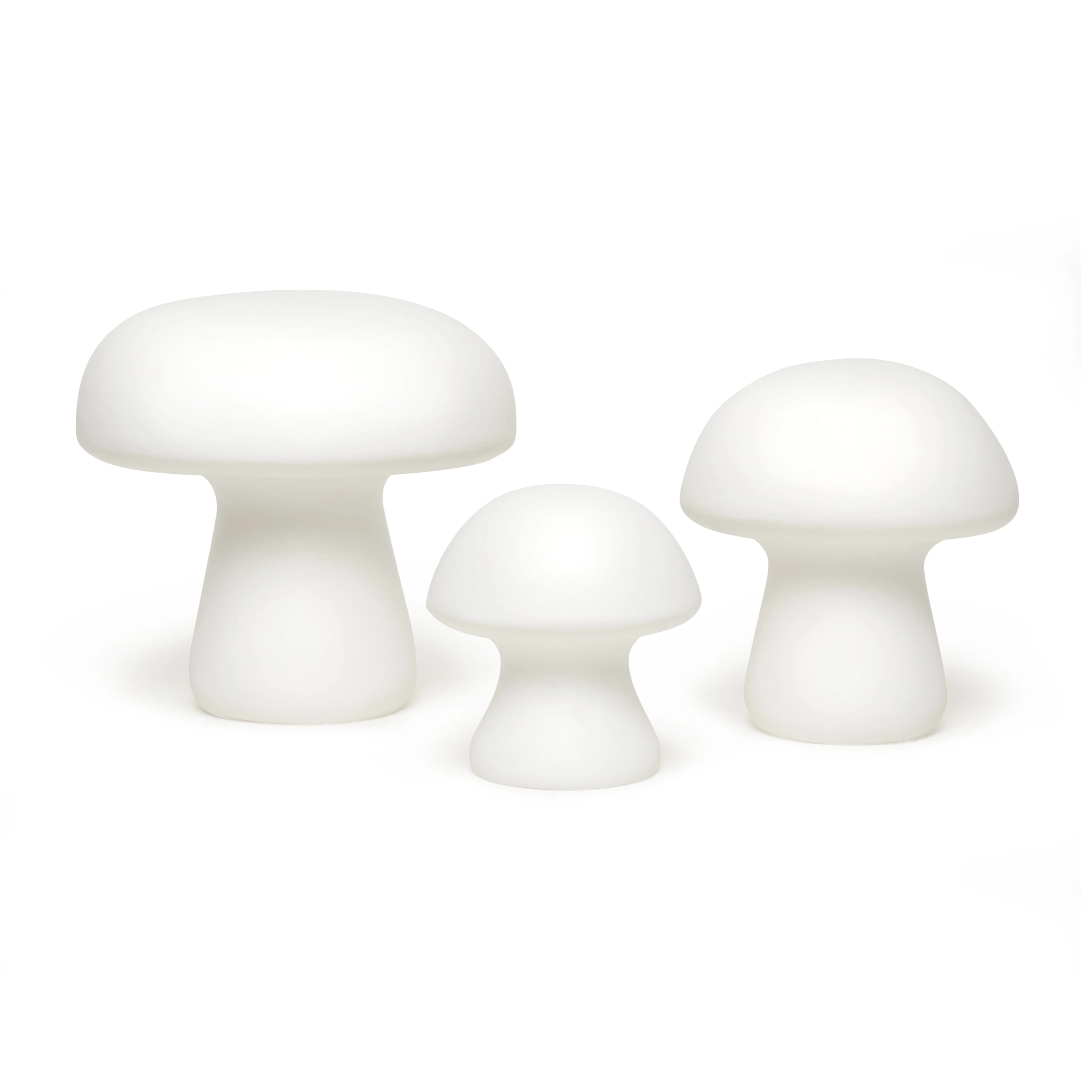 Kikkerland Porcelain Mushroom Light Set - Image 4