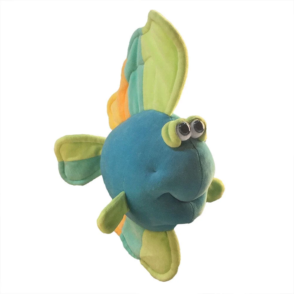Plush Rainbow 'Bout Fish Soft Sculpture - Image 3