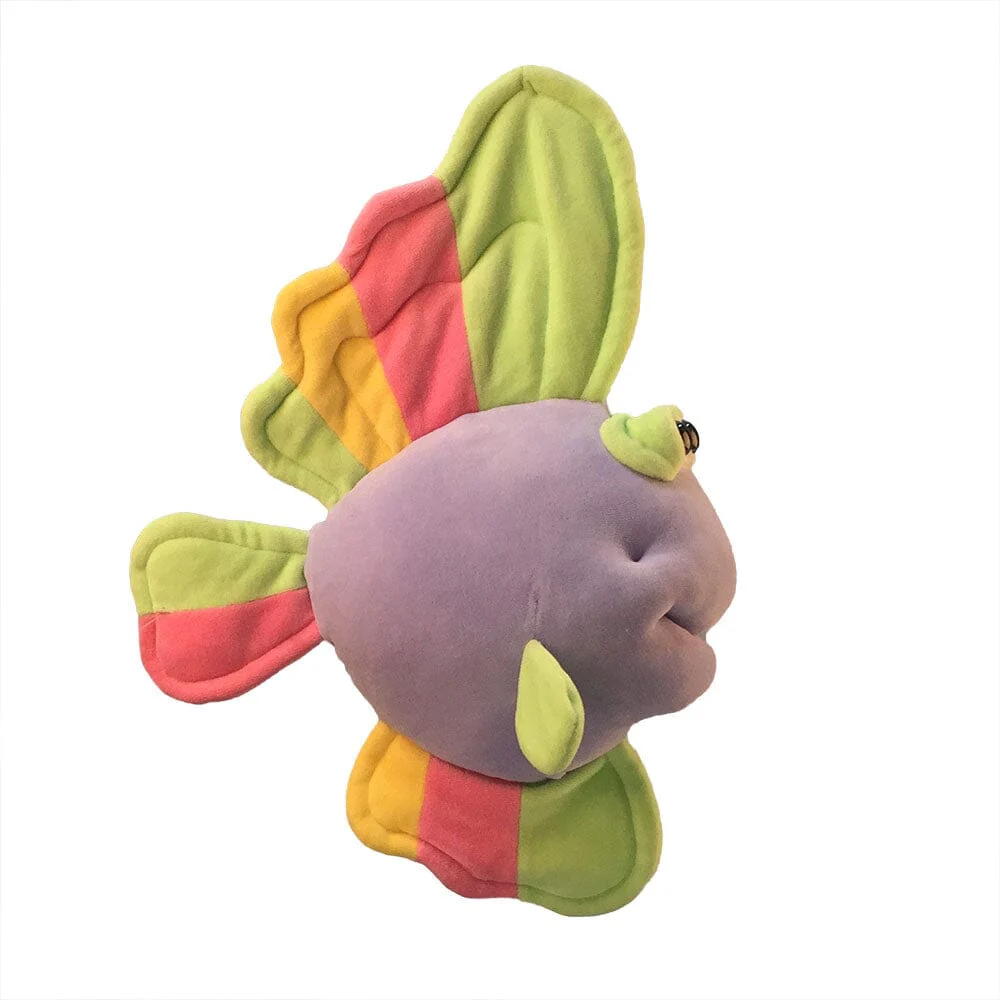 Plush Rainbow 'Bout Fish Soft Sculpture - Image 9
