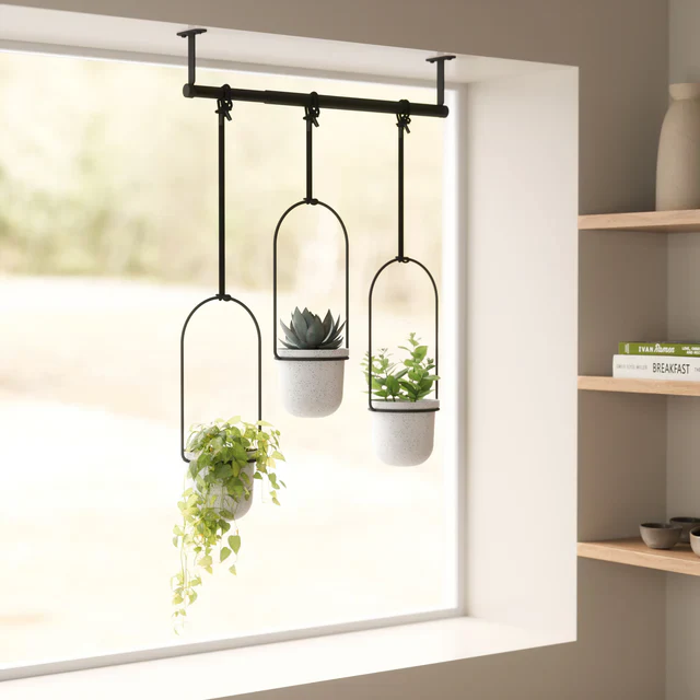 Umbra Triflora Hanging Planters Trio - Image 6