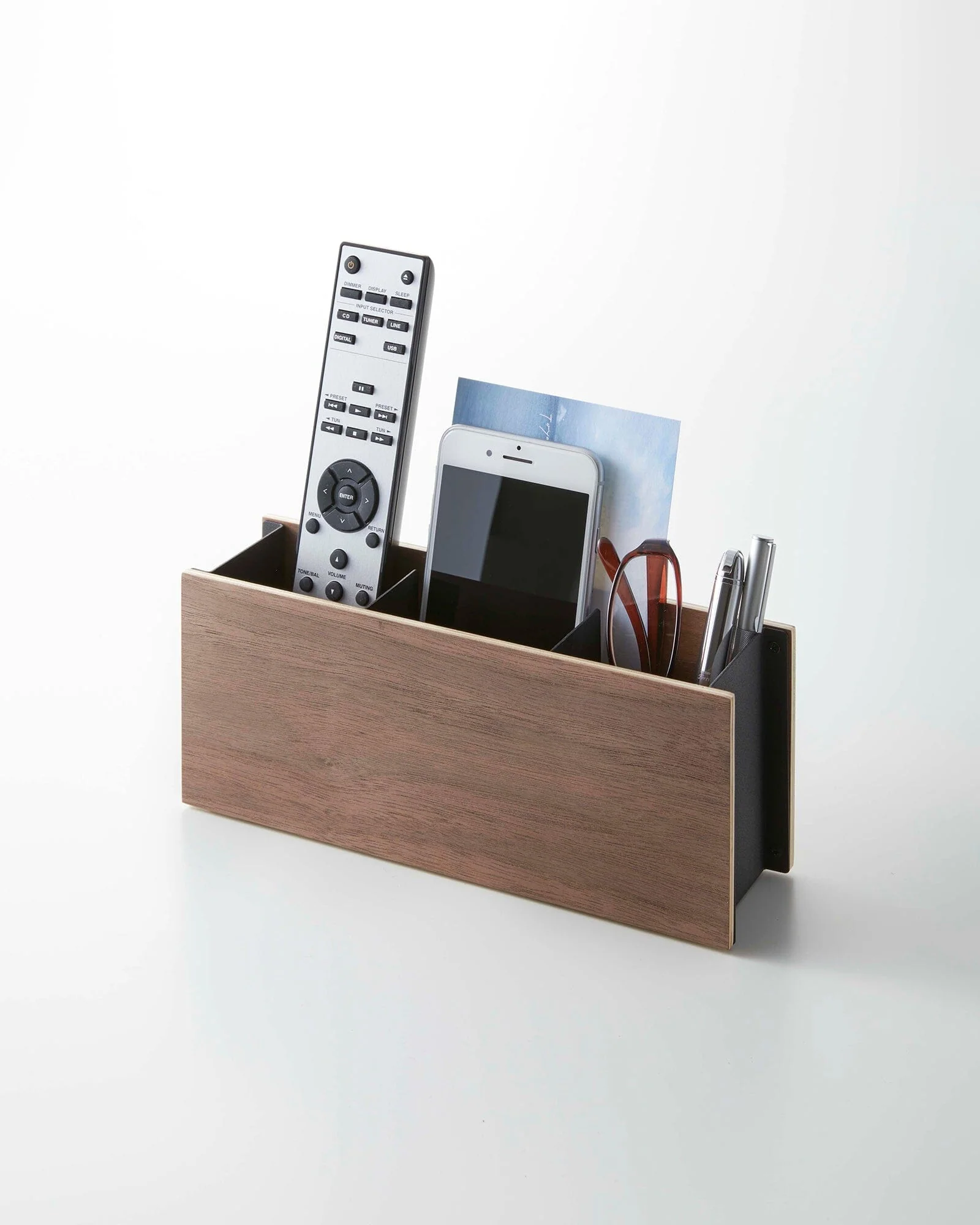 Yamazaki Steel & Wood Desk Organizer - Image 5