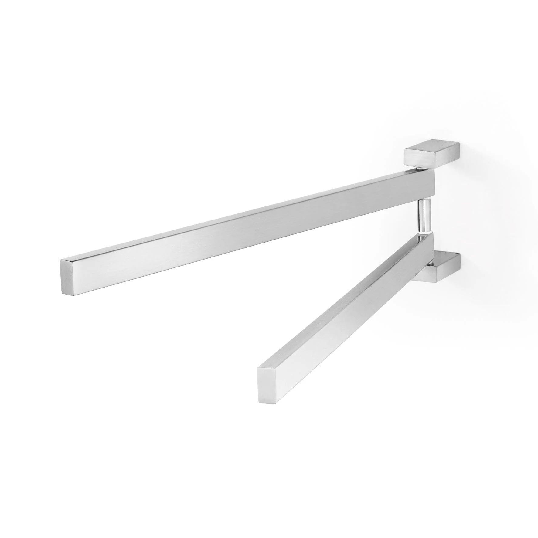 Zack Linea Swivel Double Towel Holder